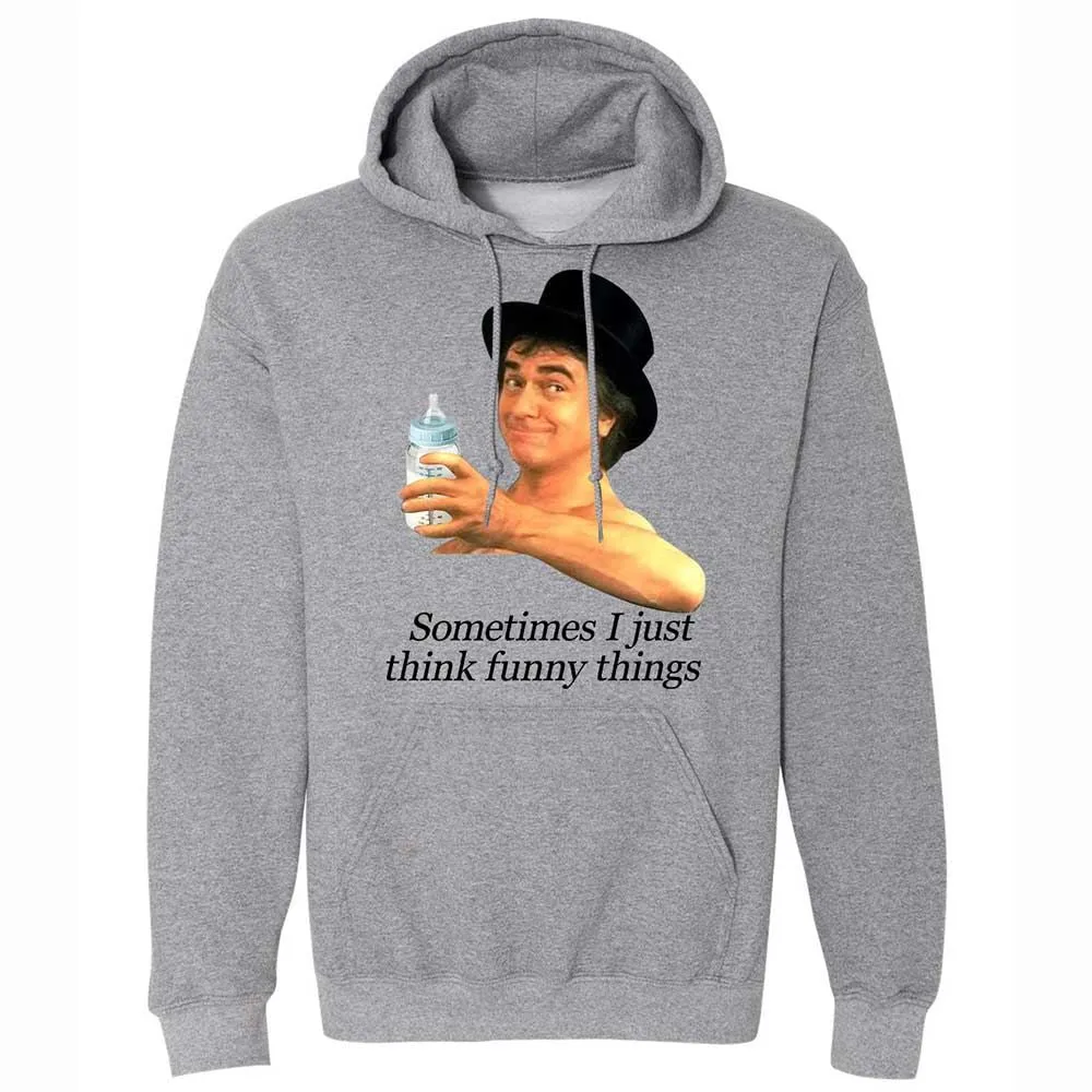 Sometimes I just think funny things - Graphite Heather - 17