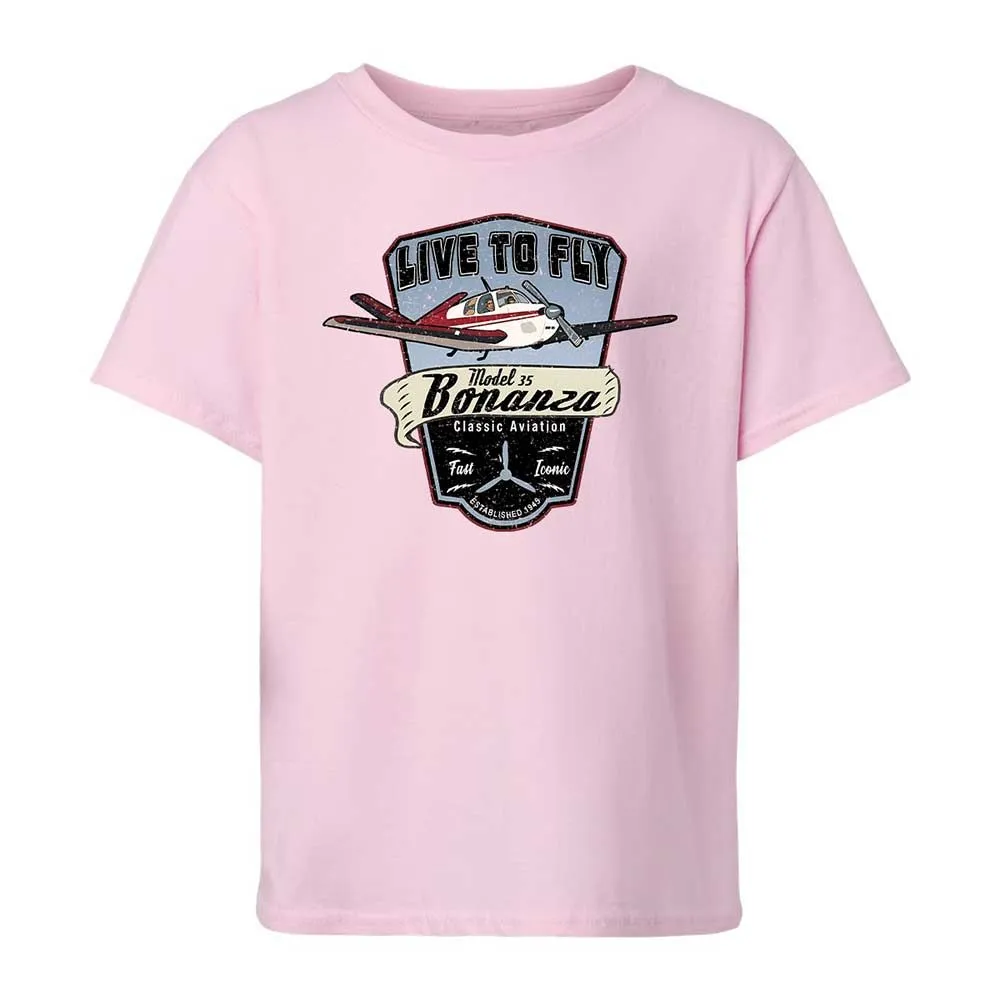 Beechcraft Model 35 Bonanza, 40s, v35 - Light Pink - 5