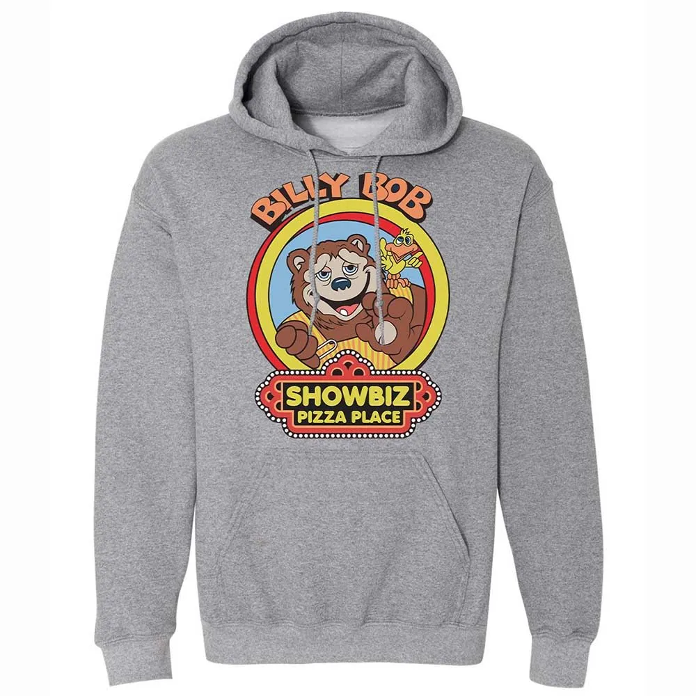 Big Bear Pizza Place - Graphite Heather - 17