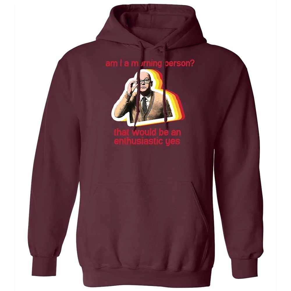 Classic Unisex Hoodie - ASFD7SLT - Maroon - 7