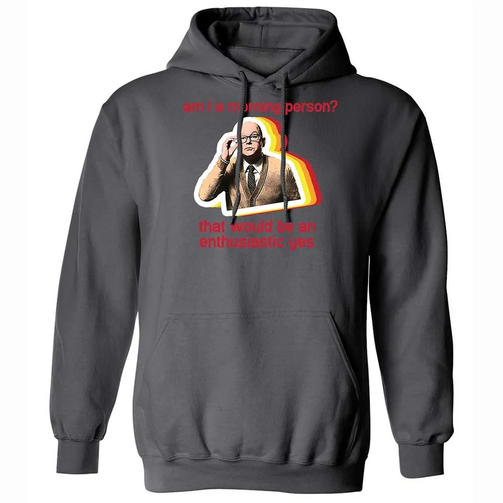 Classic Unisex Hoodie - ASFD7SLT - Charcoal - 8