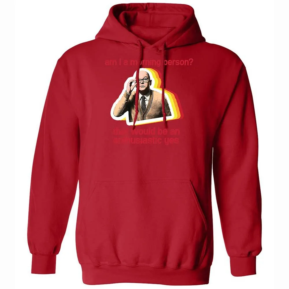 Classic Unisex Hoodie - ASFD7SLT - Red - 10