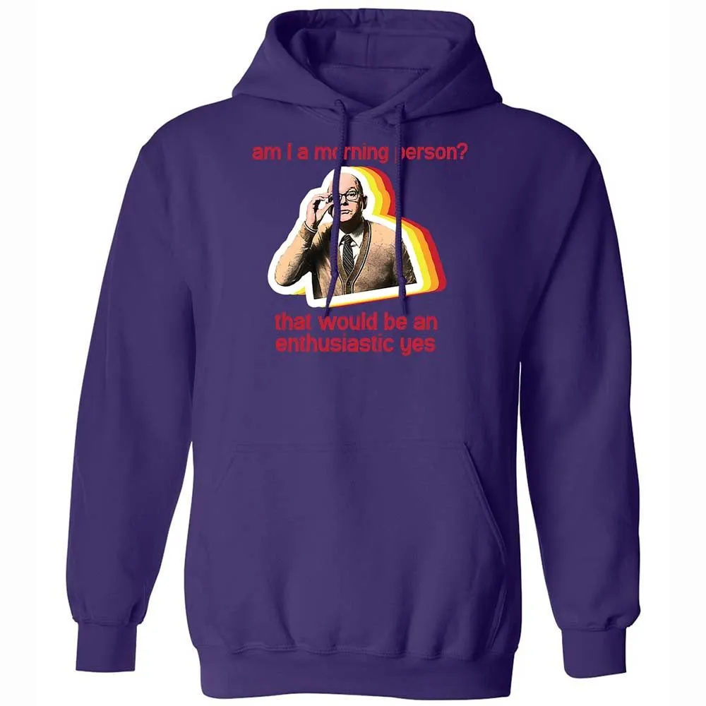 Classic Unisex Hoodie - ASFD7SLT - Purple - 12