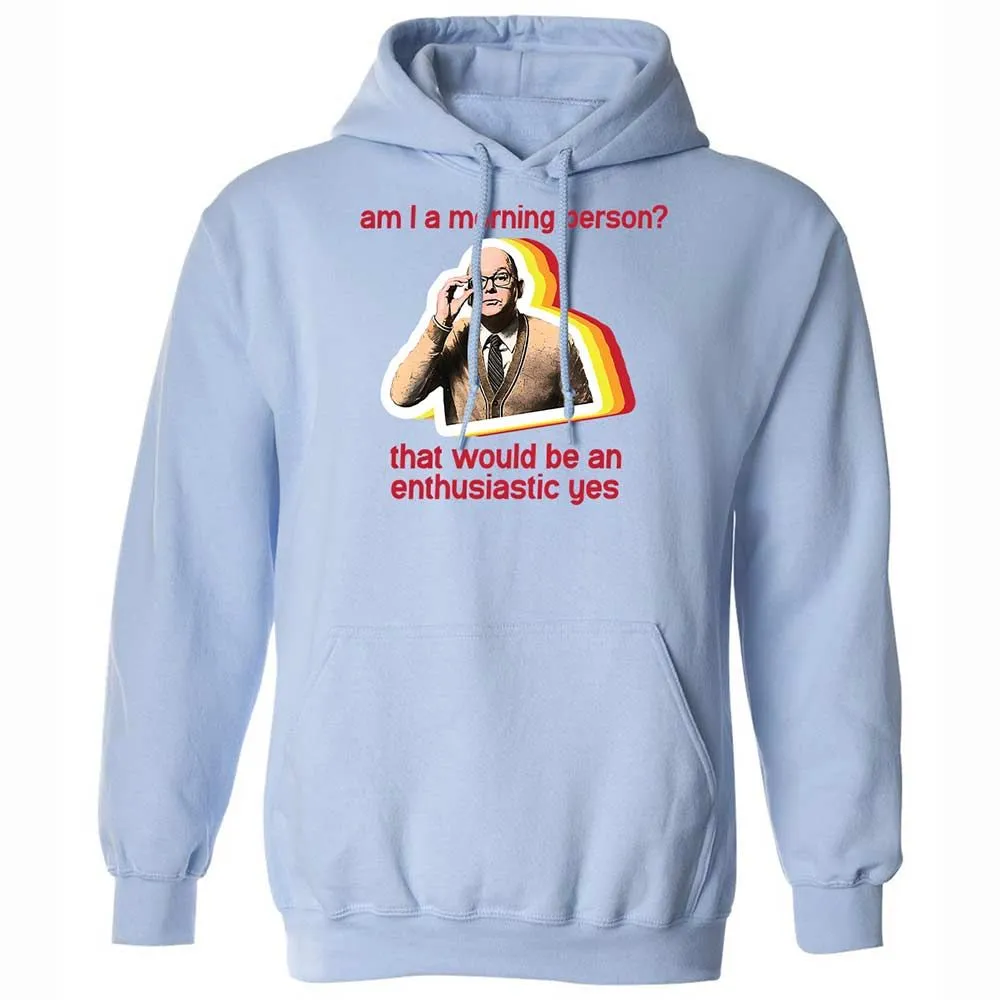 Classic Unisex Hoodie - ASFD7SLT - Light Blue - 17