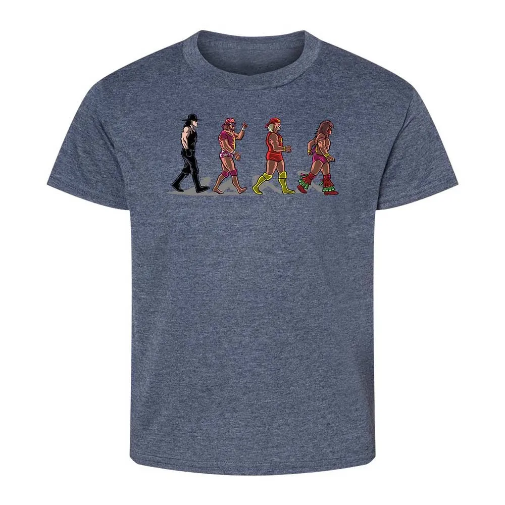 Kids T-Shirt - VTU8UT1F - Heather Navy - 15