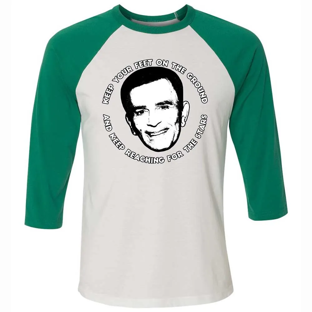 Unisex 3/4 Baseball Tee - YJPK5HY3 - White/Kelly - 6