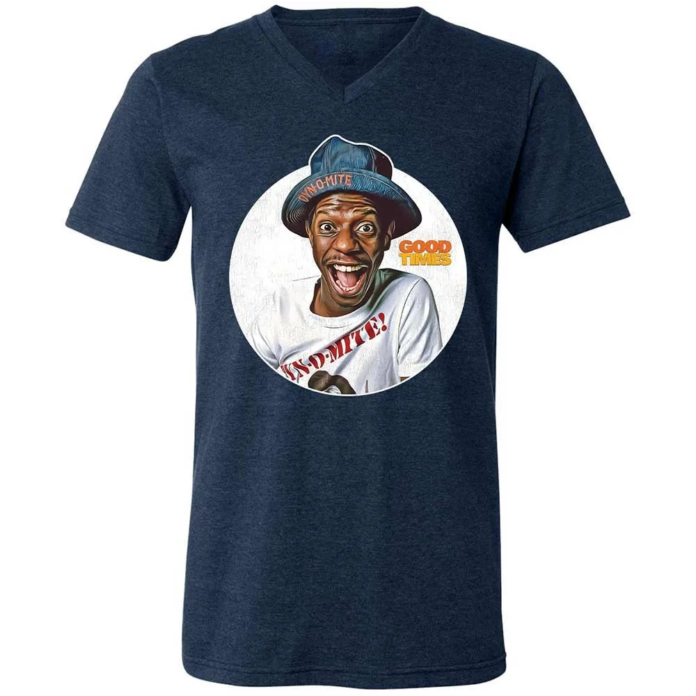 Kid Dyn-O-Mite - Heather Navy - 3