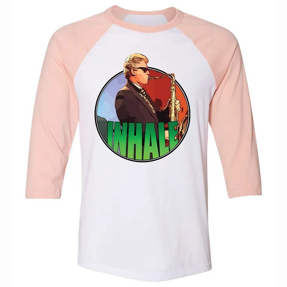 Playing the Saxophone - White/Heather Peach - 5