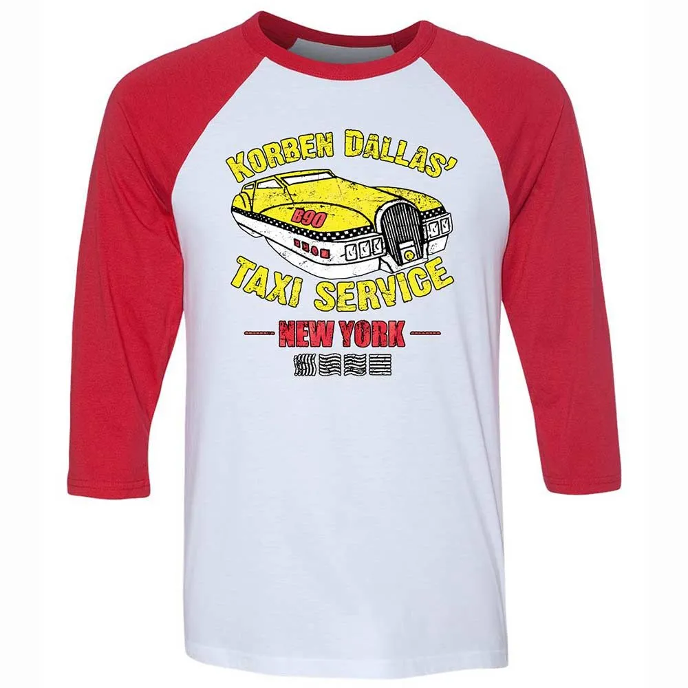 Unisex 3/4 Baseball Tee - 27J2UZTE - White/Red - 9