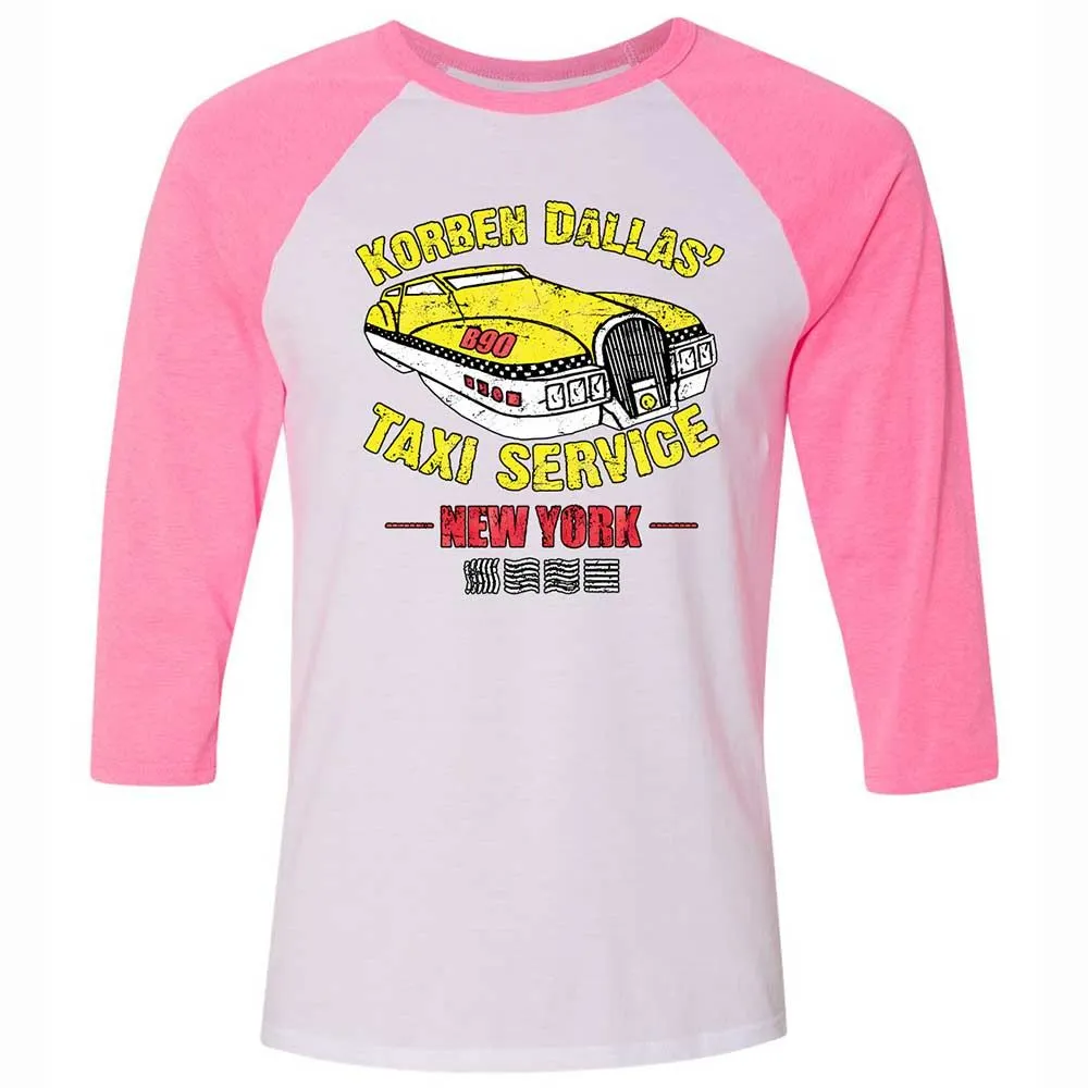 Unisex 3/4 Baseball Tee - 27J2UZTE - White/Neon Pink - 12