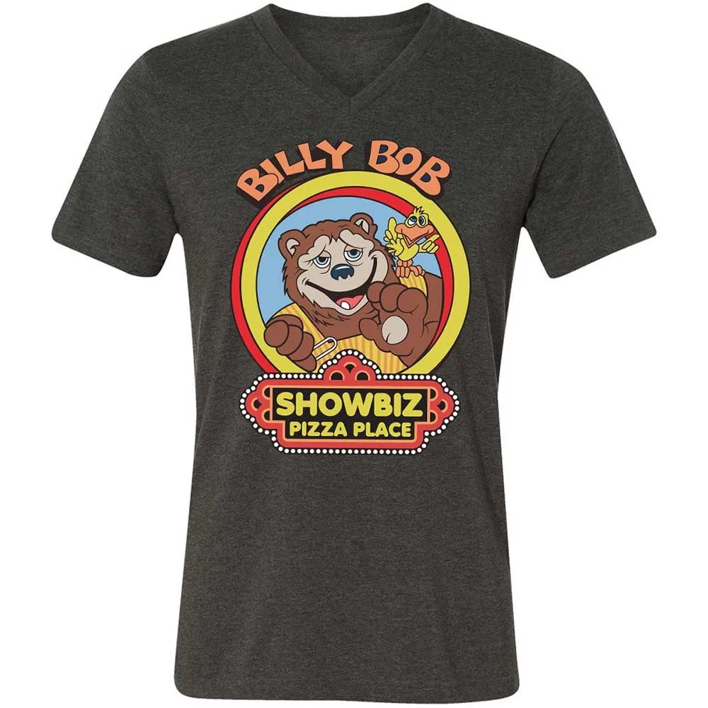 Big Bear Pizza Place - Dark Grey Heather - 8