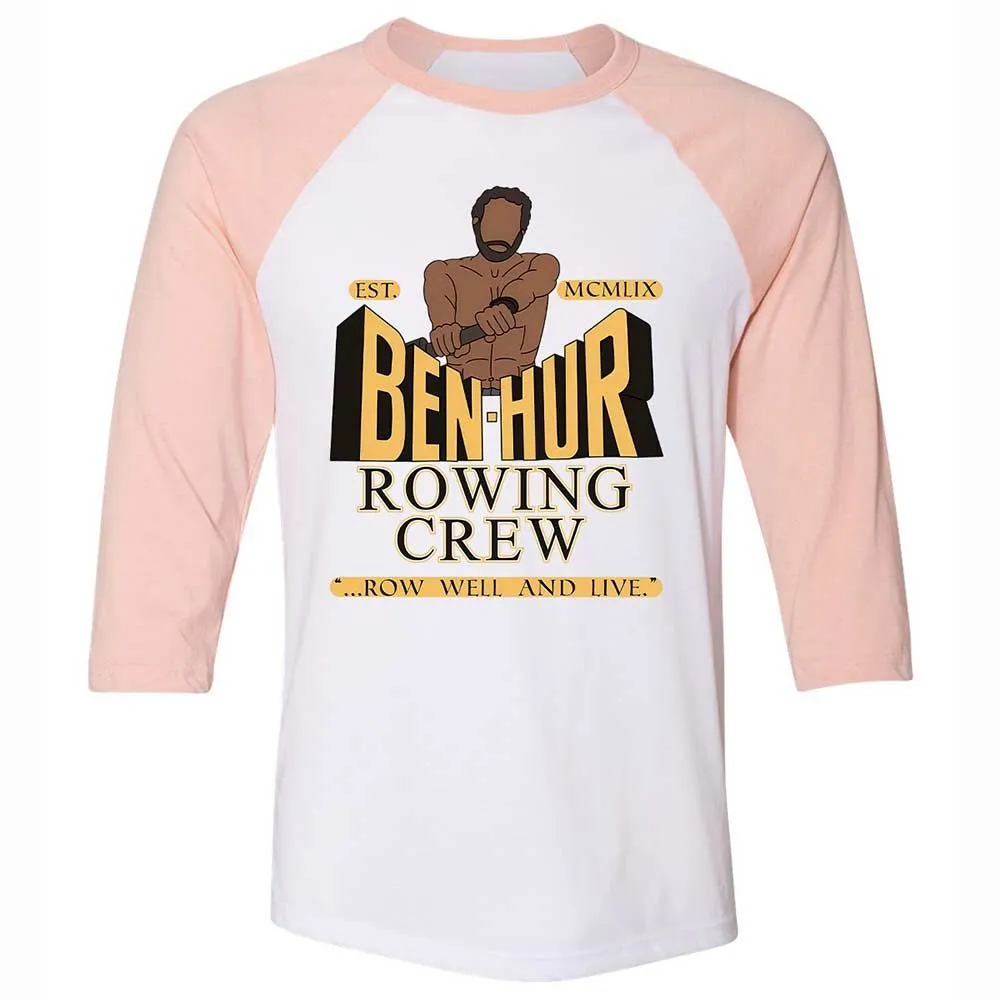 Row well and live - White/Heather Peach - 5