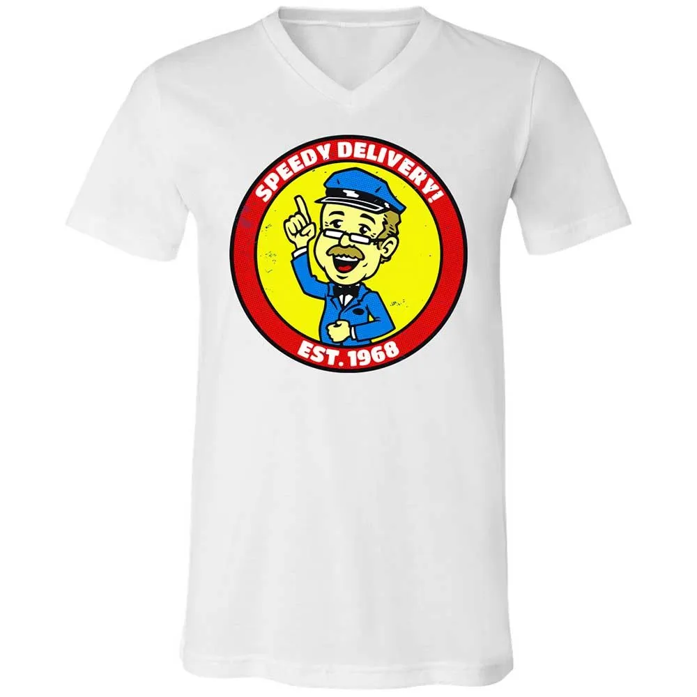 Unisex V-Neck T-Shirt - J7W1R6RQ - White - 16