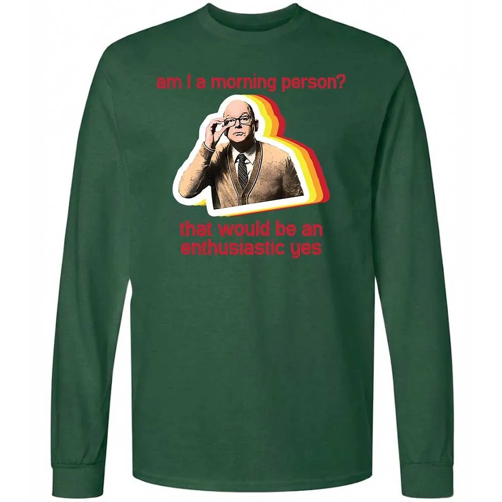 Long Sleeve T-Shirt - 5M8GVJWH - Forest Green - 4