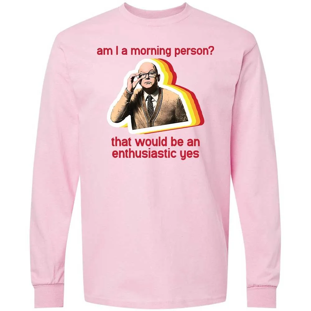 Long Sleeve T-Shirt - 5M8GVJWH - Light Pink - 16
