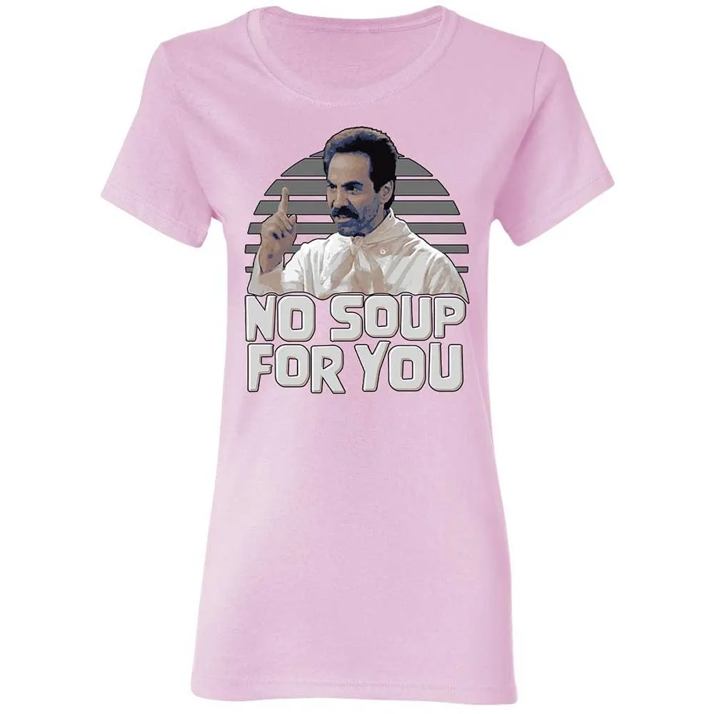 No Soup For You - Light Pink - 8