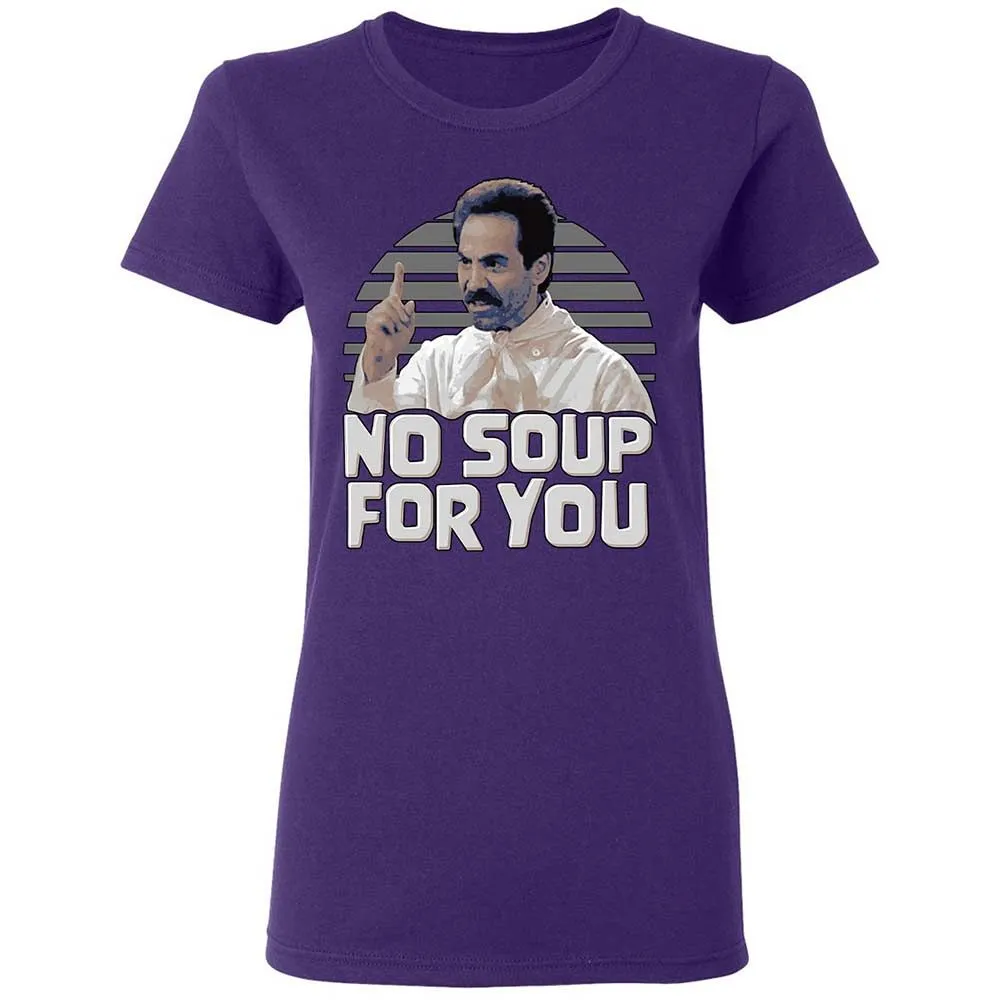 No Soup For You - Purple - 10