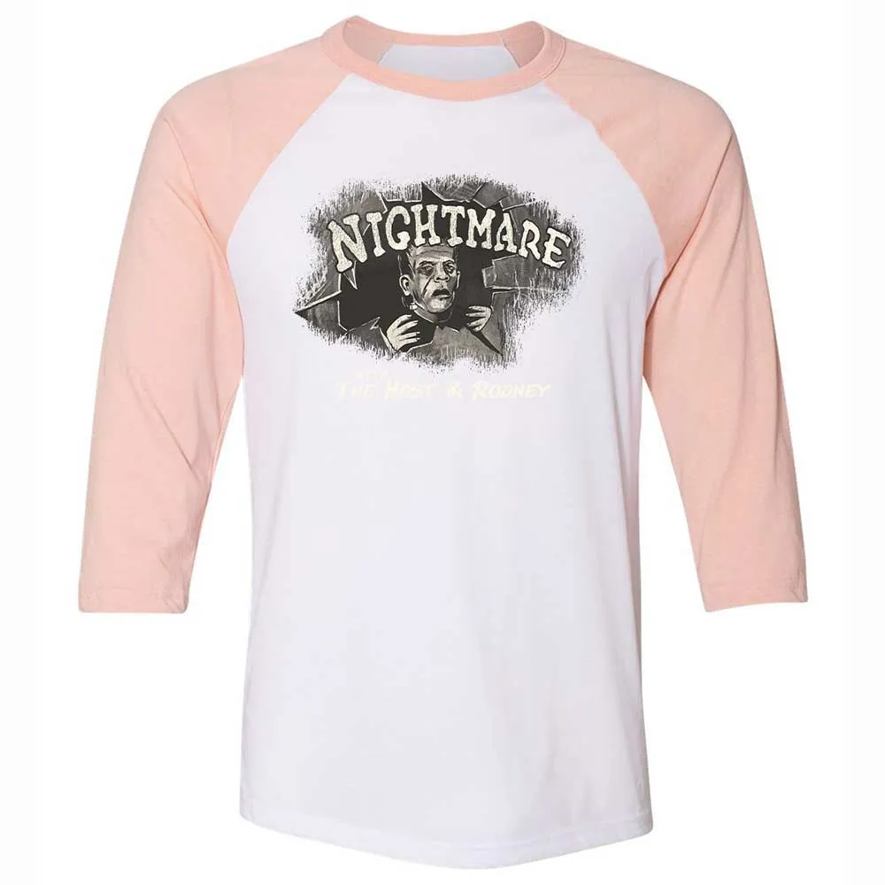 Nightmare with The Host and Rodney - White/Heather Peach - 5
