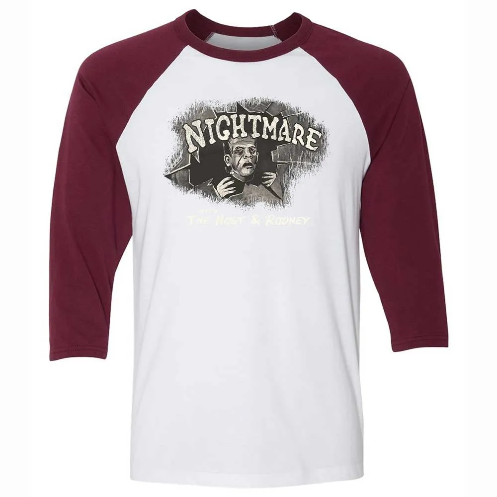 Nightmare with The Host and Rodney - White/Maroon - 7