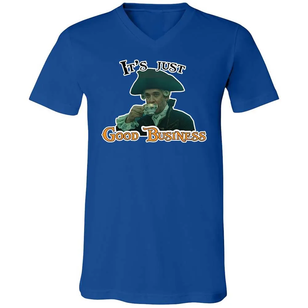 Unisex V-Neck T-Shirt - AFDBNQ8D - True Royal - 4