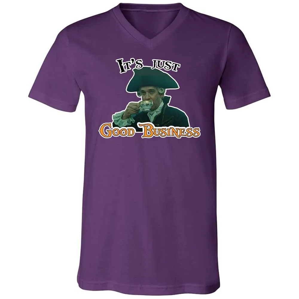 Unisex V-Neck T-Shirt - AFDBNQ8D - Team Purple - 10