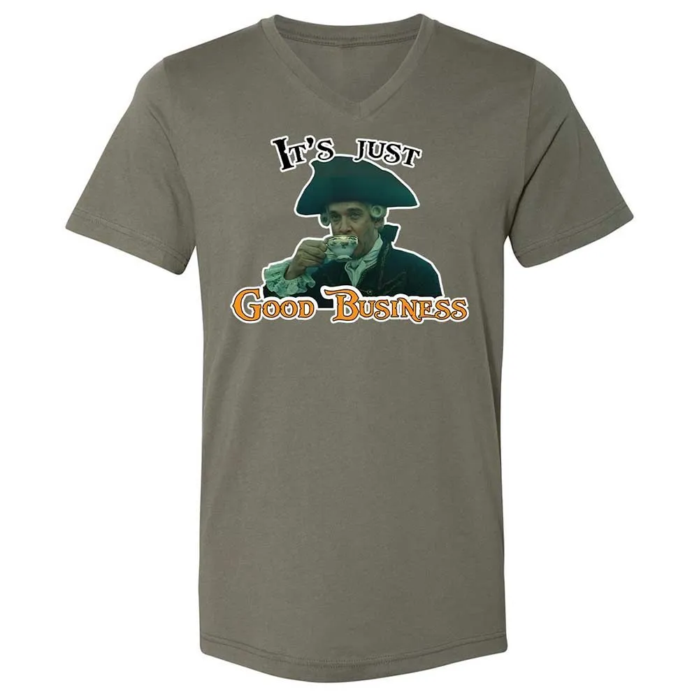 Unisex V-Neck T-Shirt - AFDBNQ8D - Military Green - 11