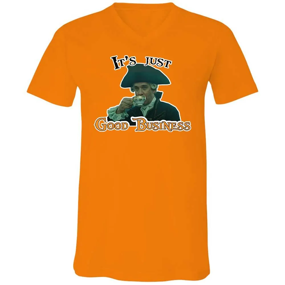 Unisex V-Neck T-Shirt - AFDBNQ8D - Orange - 12
