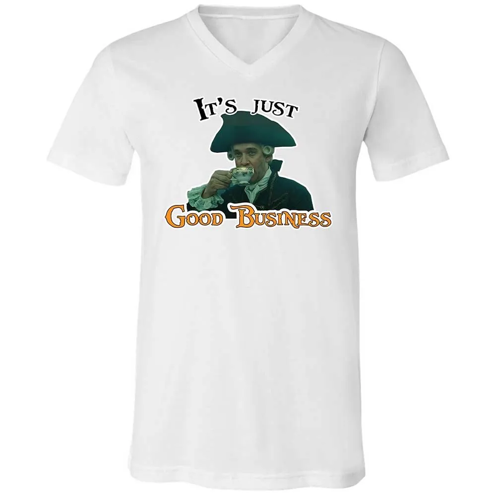 Unisex V-Neck T-Shirt - AFDBNQ8D - White - 16