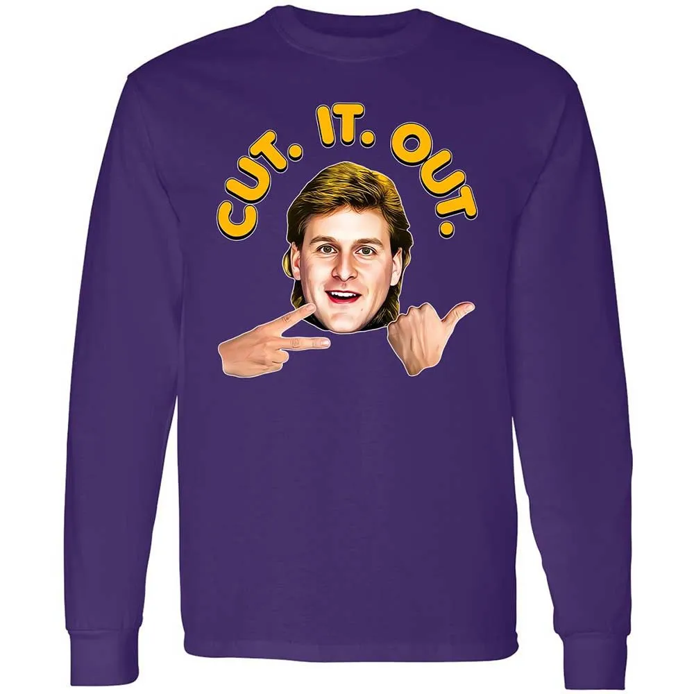 Long Sleeve T-Shirt - W8873ZR2 - Purple - 12