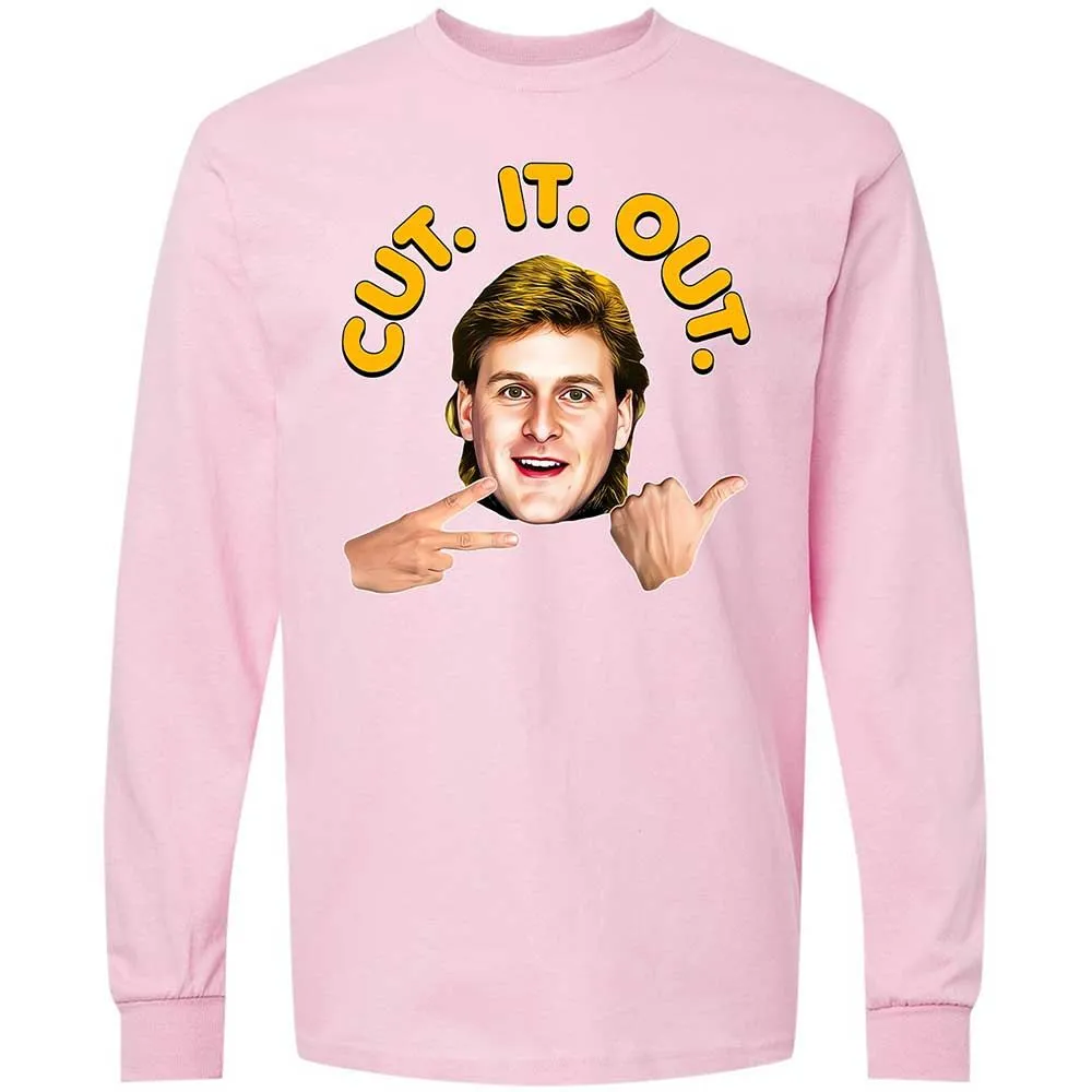 Long Sleeve T-Shirt - W8873ZR2 - Light Pink - 16
