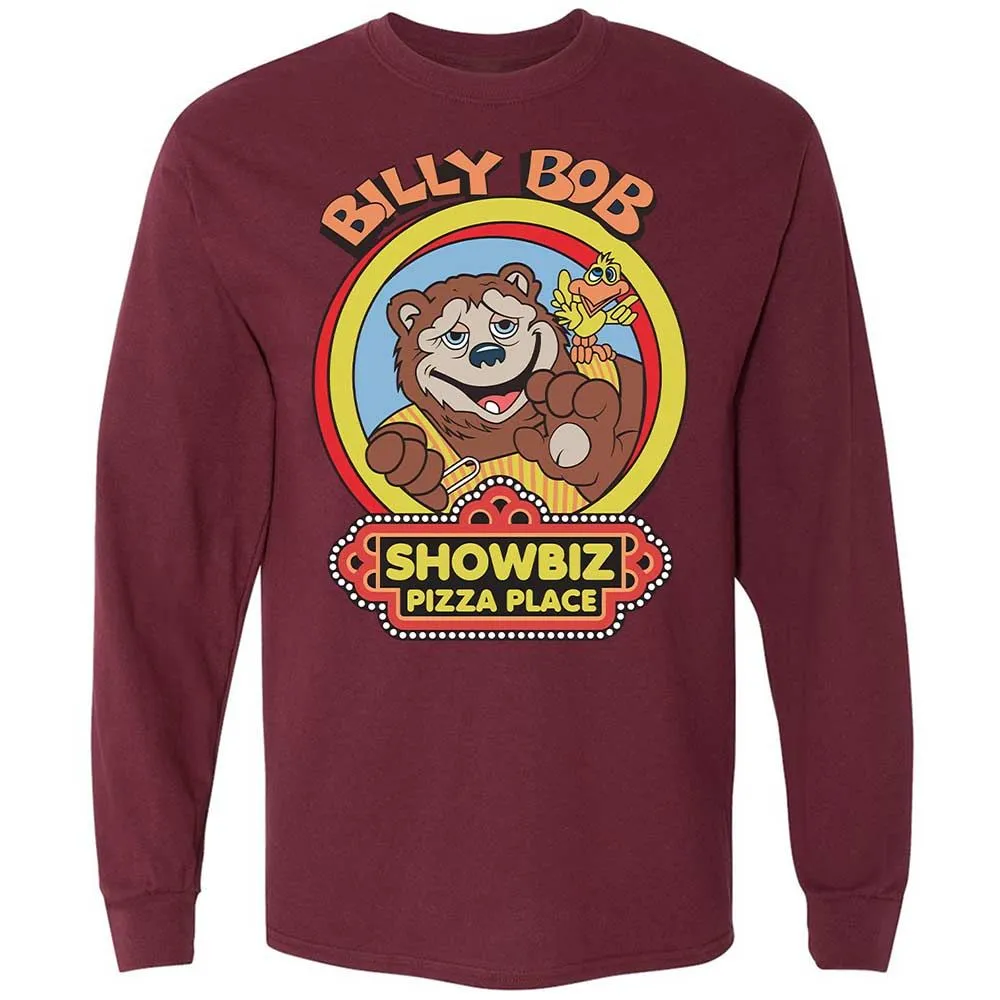 Big Bear Pizza Place - Maroon - 16