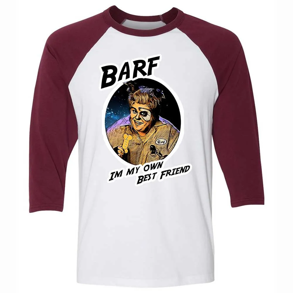 I'm my own best friend - White/Maroon - 7
