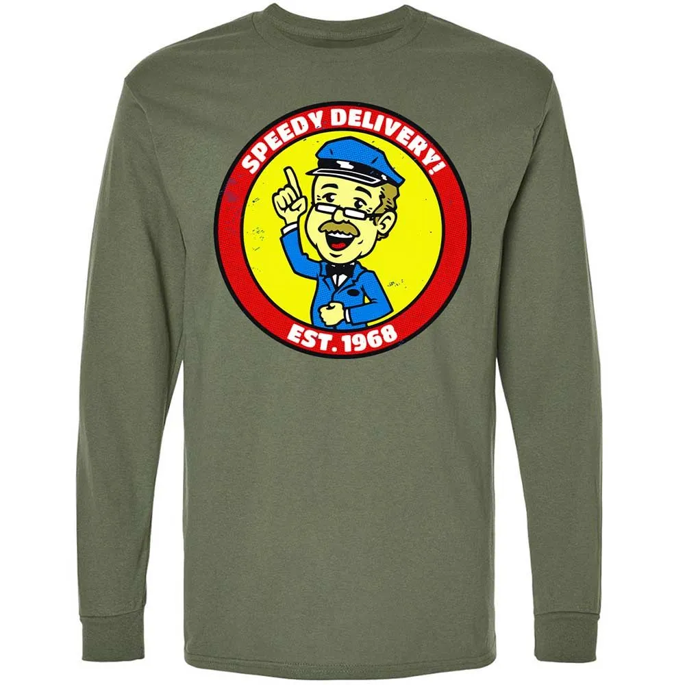 Long Sleeve T-Shirt - 7KGQ3SVL - Military Green - 9