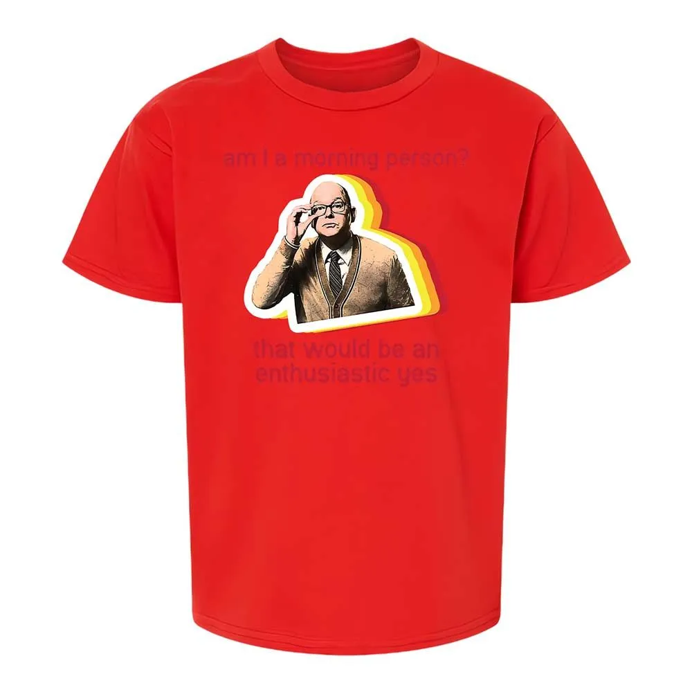 Kids T-Shirt - YXPE3KQW - Red - 8