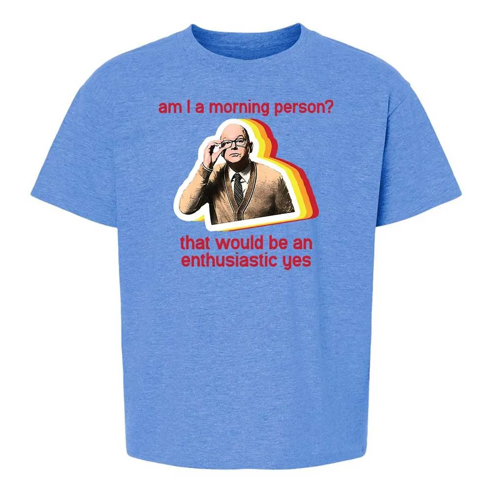 Kids T-Shirt - YXPE3KQW - Heather Royal - 13