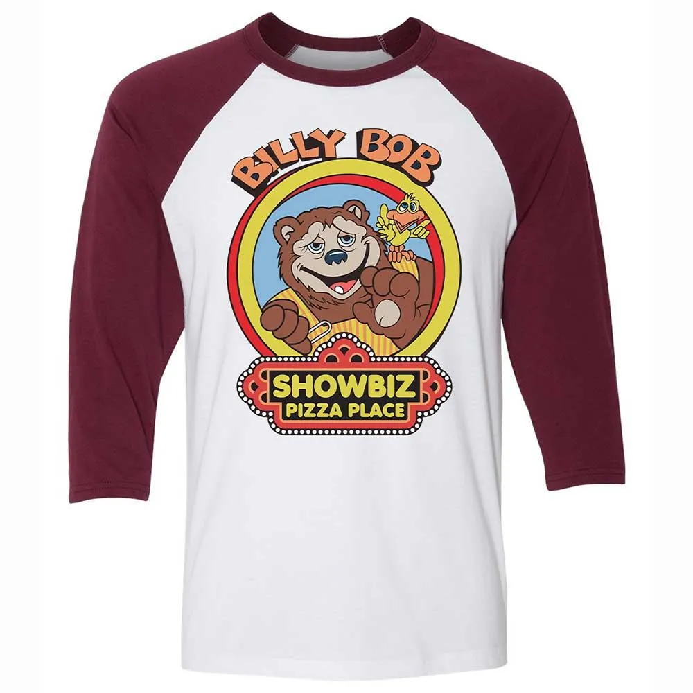 Big Bear Pizza Place - White/Maroon - 7