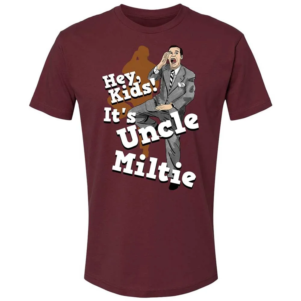 Uncle Milty - Maroon - 10