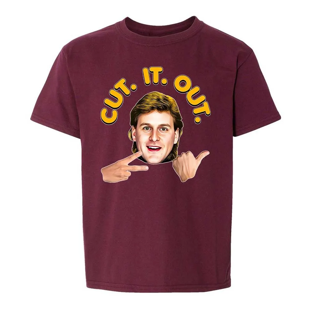 Kids T-Shirt - K7GSF81F - Maroon - 14