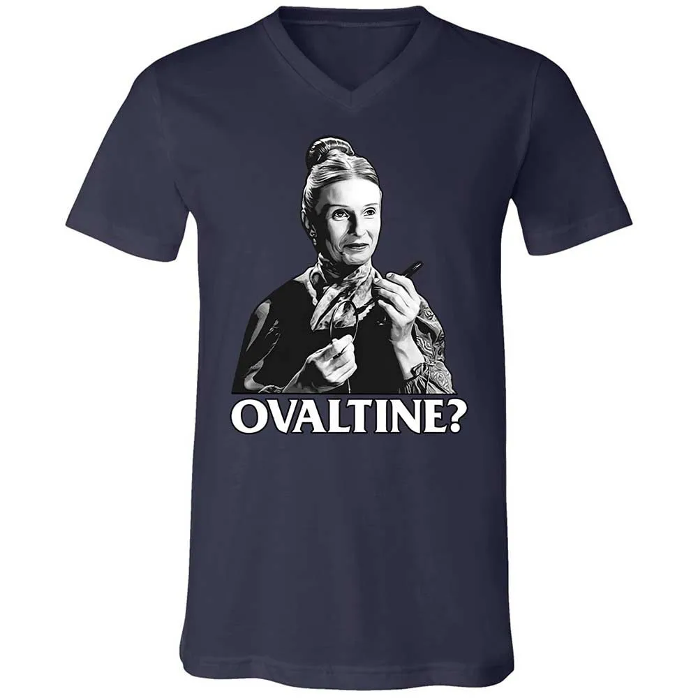 Unisex V-Neck T-Shirt - TSAKD8X9 - Navy - 2