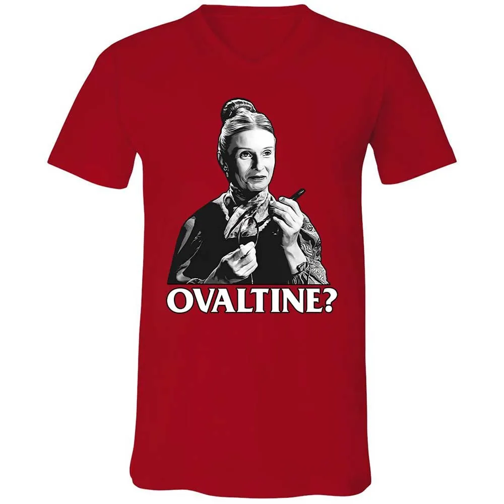 Unisex V-Neck T-Shirt - TSAKD8X9 - Red - 6