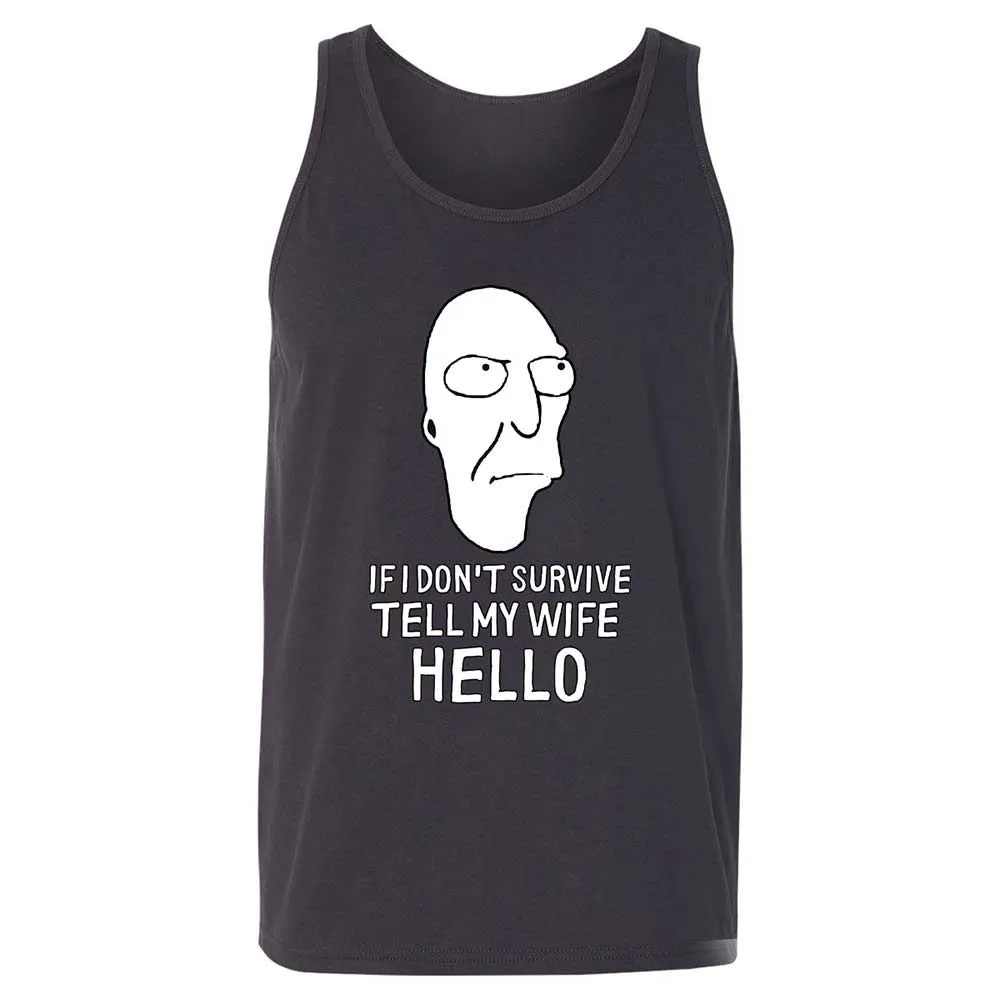 Unisex Jersey Tank - MSPWK7P6 - Dark Grey - 4