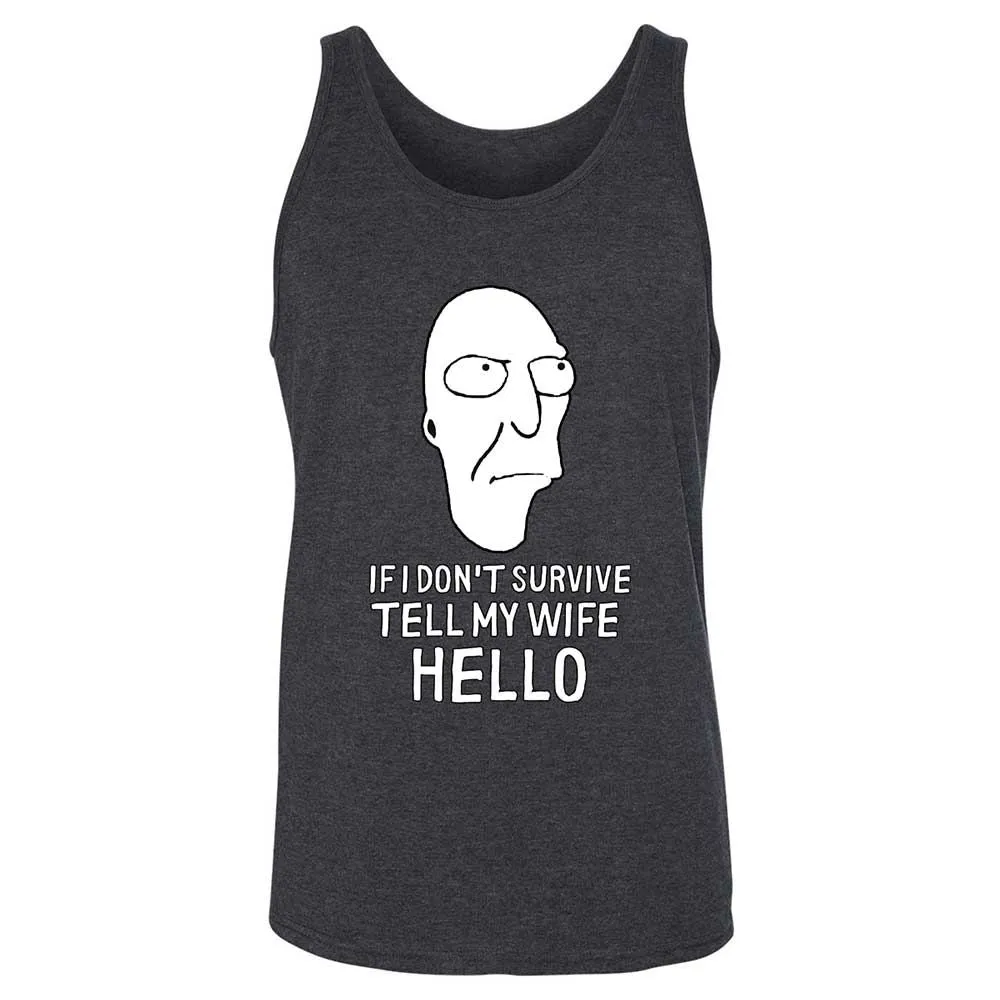 Unisex Jersey Tank - MSPWK7P6 - Dark Grey Heather - 5