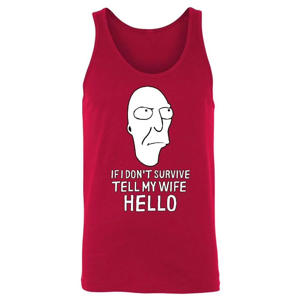Unisex Jersey Tank - MSPWK7P6 - Red - 6
