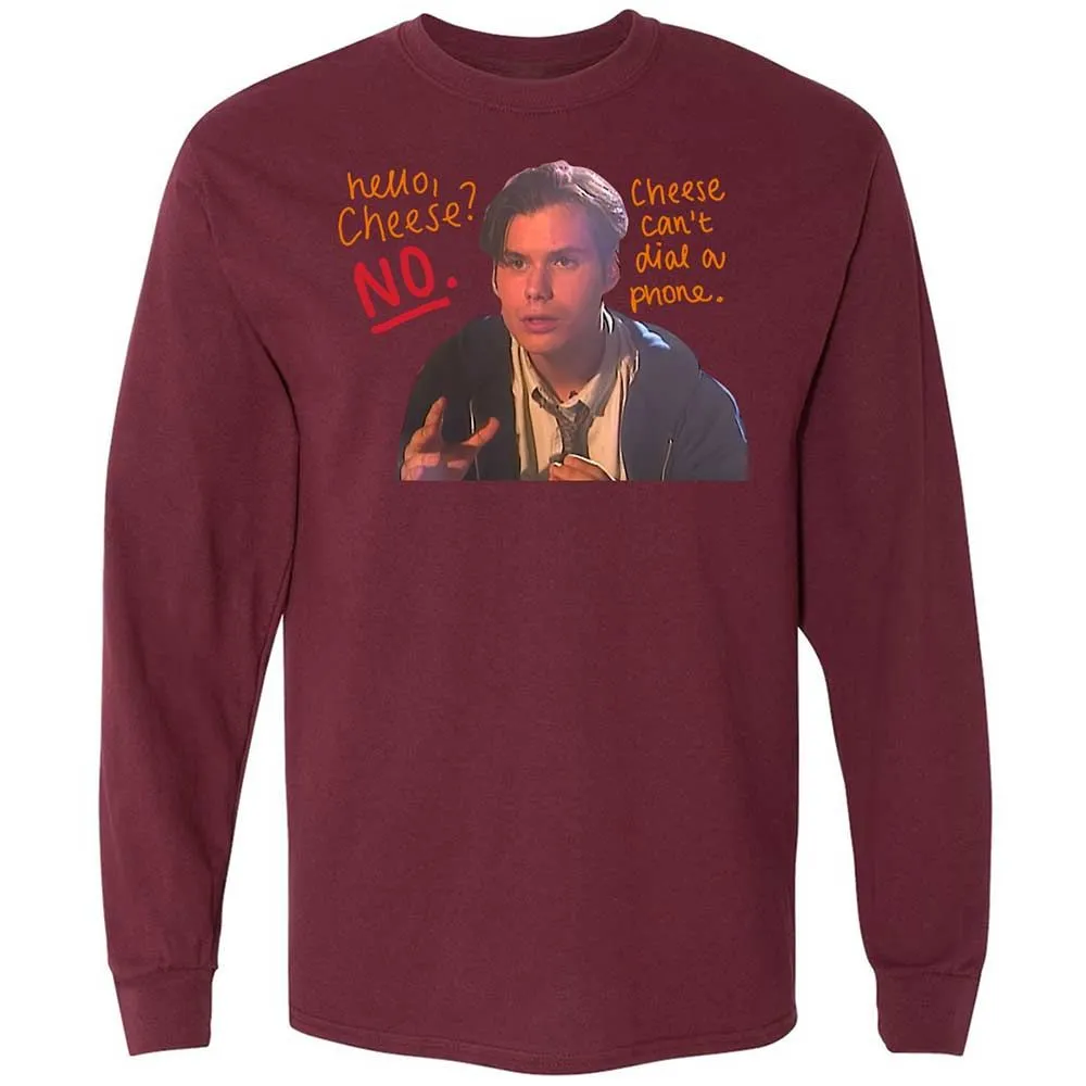 Long Sleeve T-Shirt - MCLKKBLP - Maroon - 16