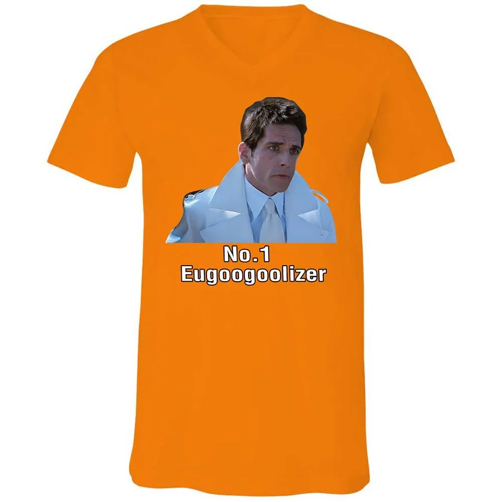 Unisex V-Neck T-Shirt - E49ULFDM - Orange - 7