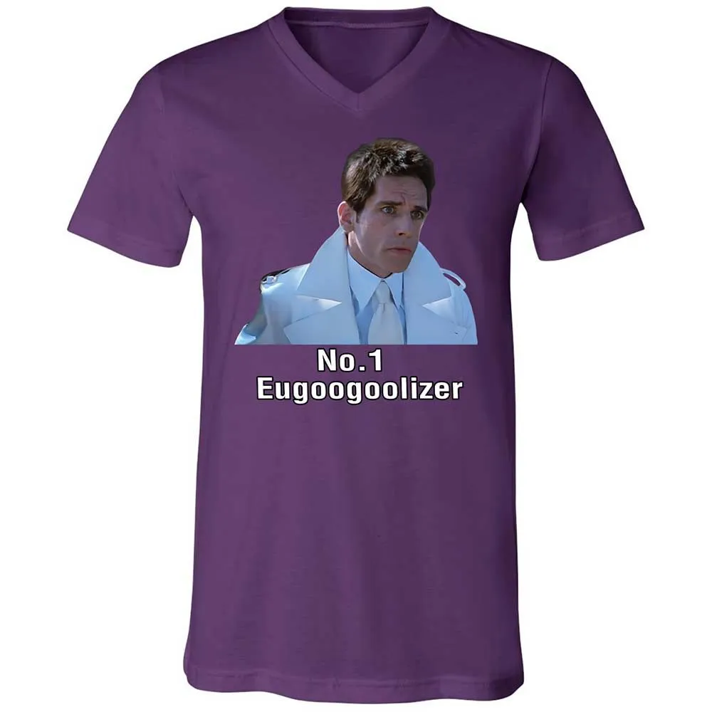 Unisex V-Neck T-Shirt - E49ULFDM - Team Purple - 10