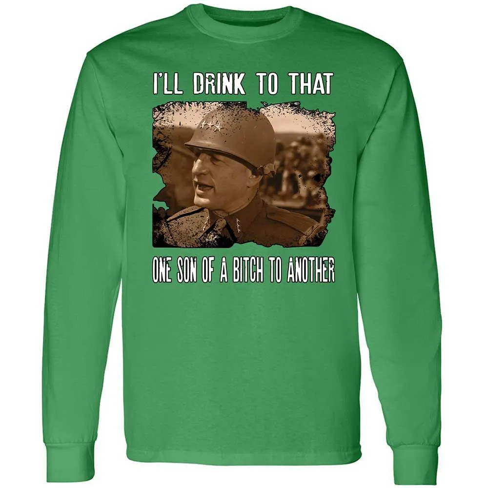 Long Sleeve T-Shirt - FKYQXN81 - Irish Green - 10
