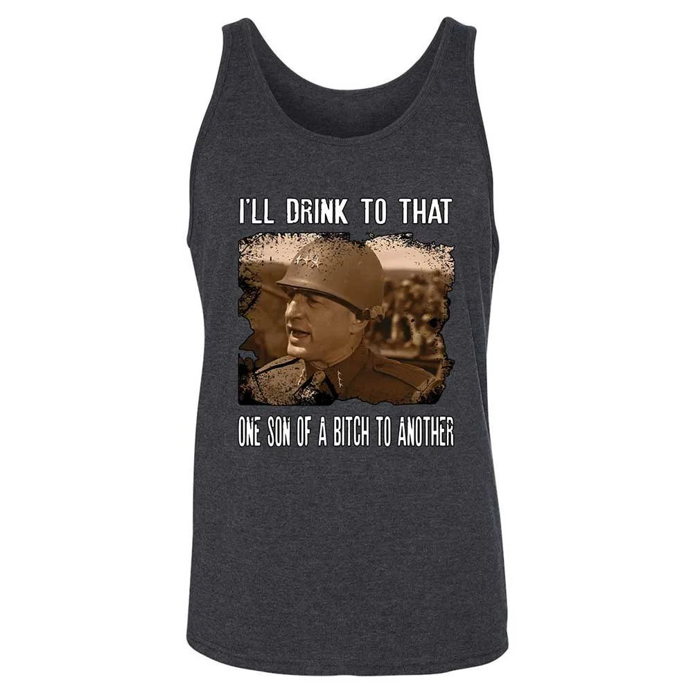Unisex Jersey Tank - CDZN4XV6 - Dark Grey Heather - 5