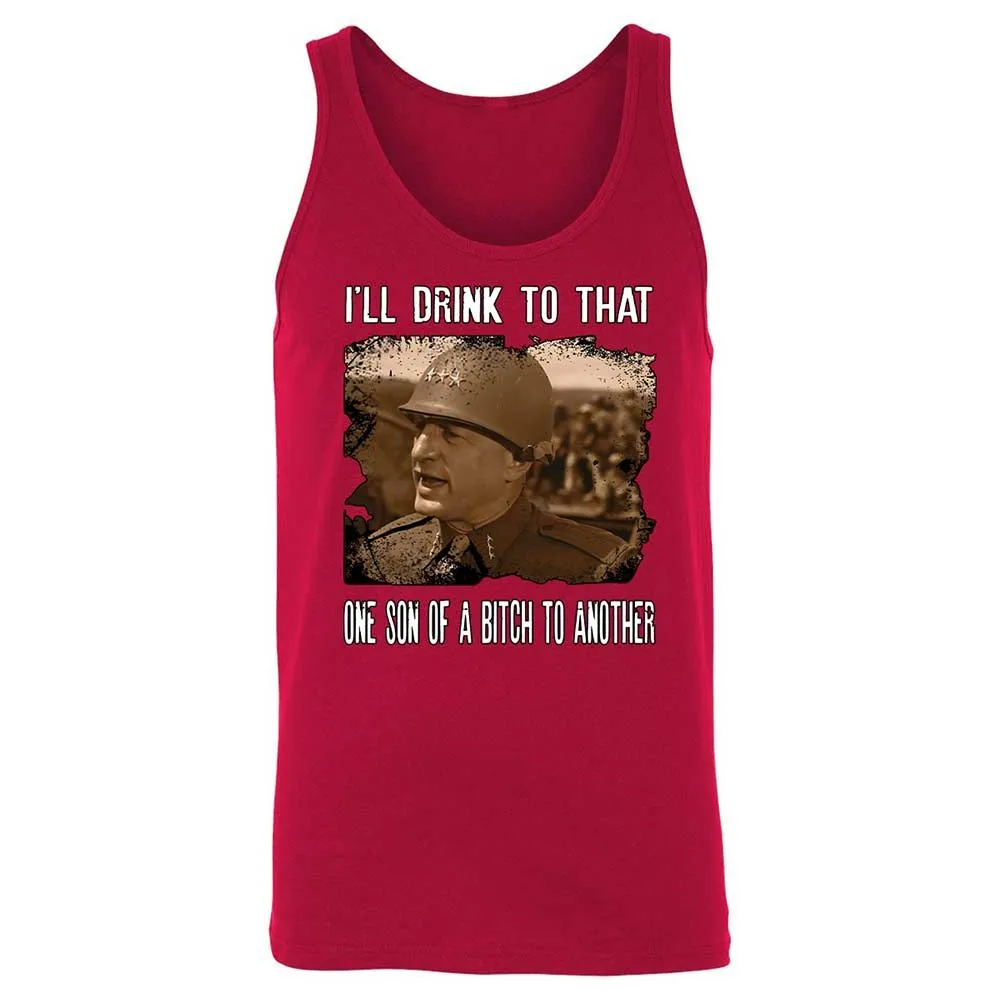 Unisex Jersey Tank - CDZN4XV6 - Red - 6