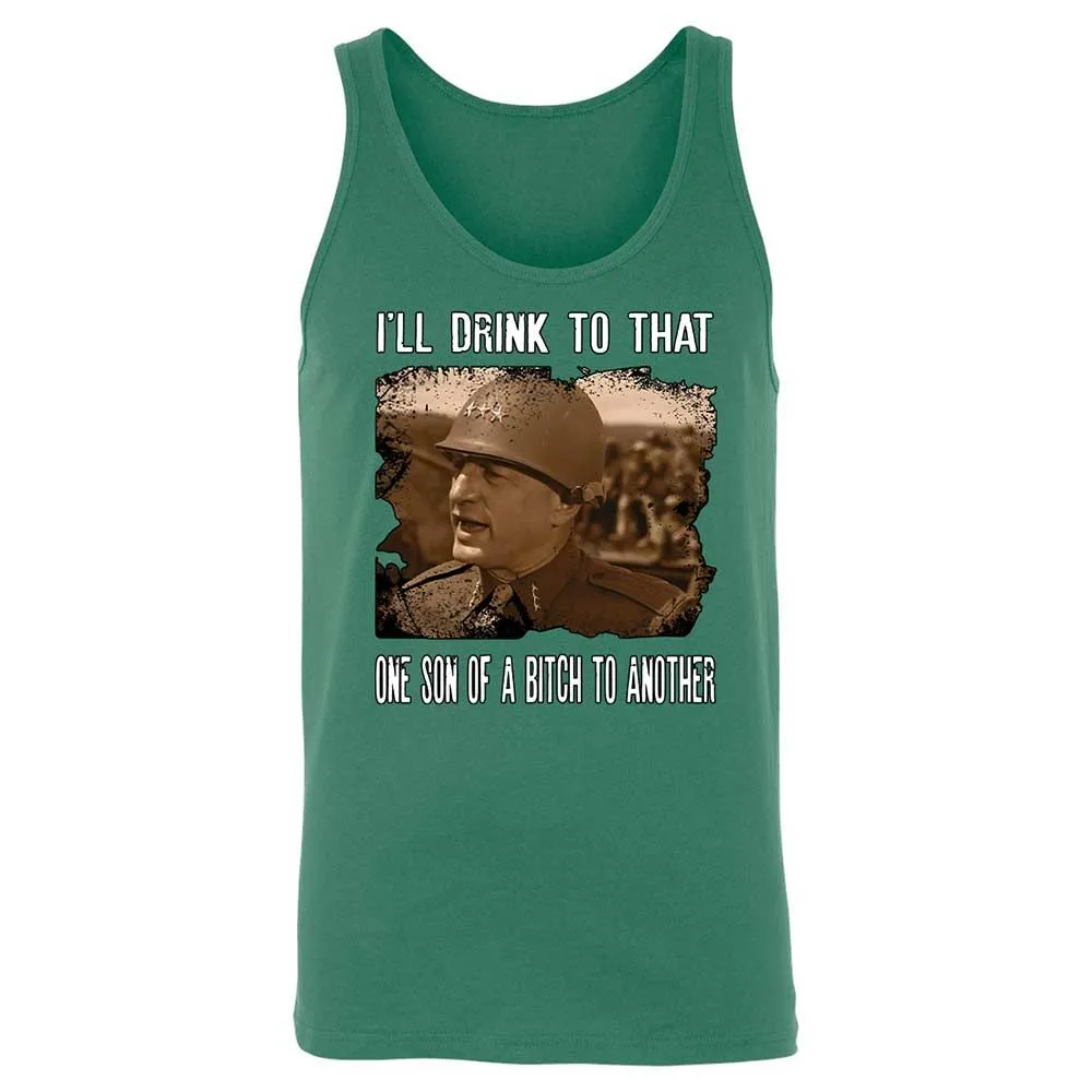 Unisex Jersey Tank - CDZN4XV6 - Kelly - 7